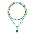Dahlia Rectangular Necklace